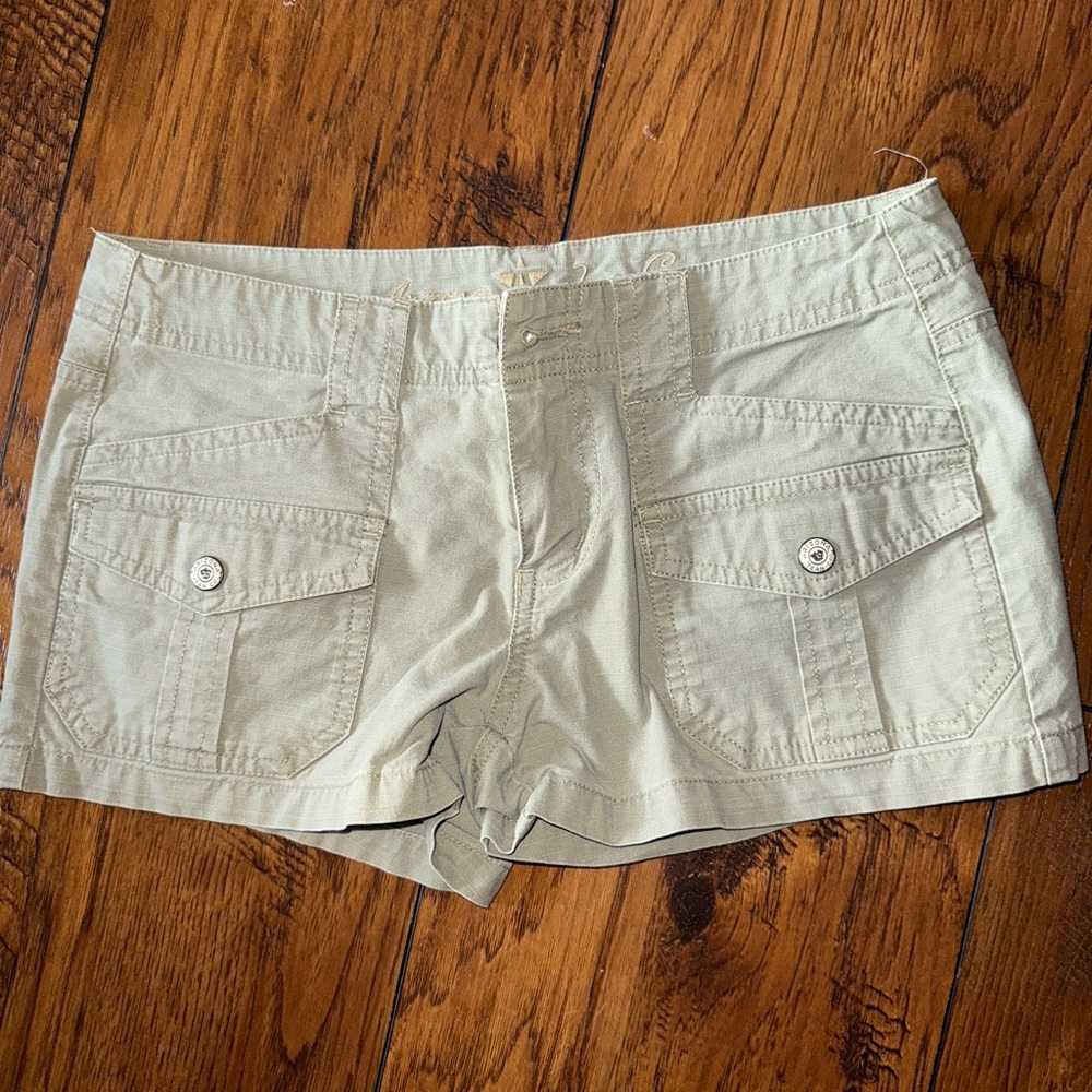 Women's Light Green Shorts